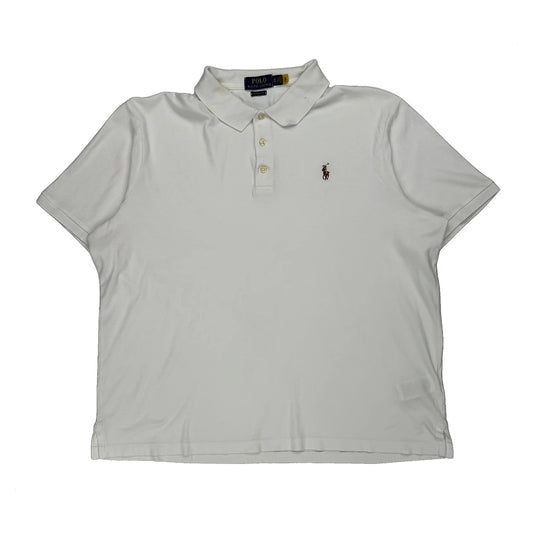 Polo By Ralph Lauren Polo Shirt - XL White Cotton