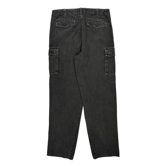 Unbranded Cargo Trousers - 34W 30L Black Cotton