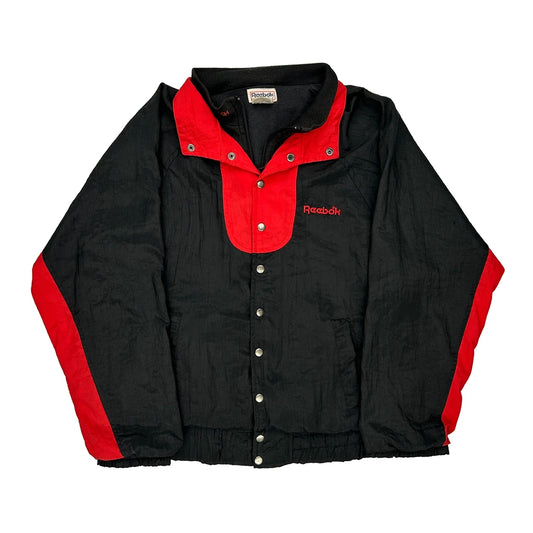 Reebok Jacket - Small Black Cotton