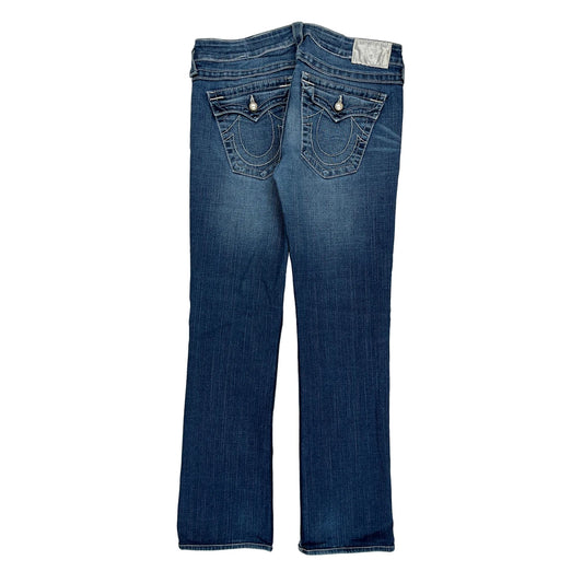 True Religion Jeans - 31W UK 10 Blue Denim
