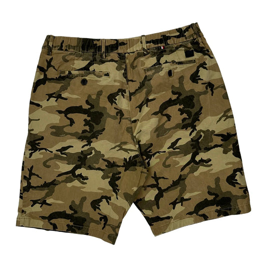 Tommy Hilfiger Camo Cargo Shorts - 33W 9L Camo Cotton
