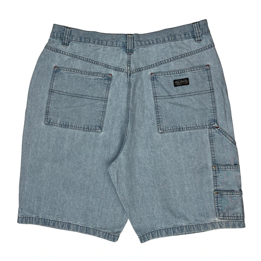 Wrangler Denim Shorts - 36W 9L Light Wash Cotton