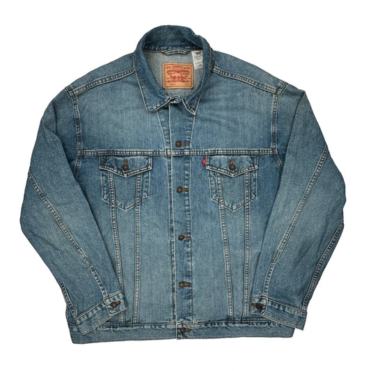 Levis Denim Jacket - Small Blue Denim