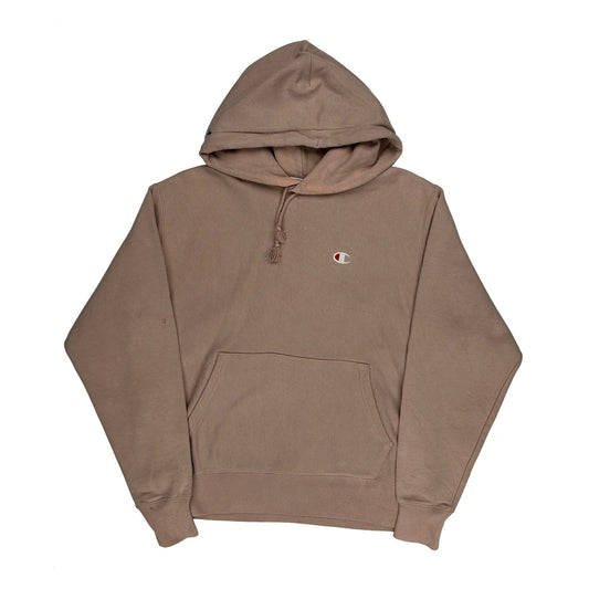 Reverse Weave Champion Hoodie - Medium Brown Cotton