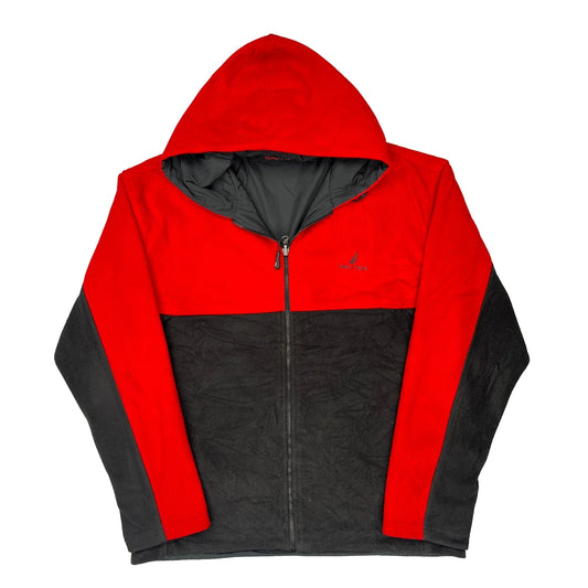 Nautica Fleece Jacket - XL Black Polyester