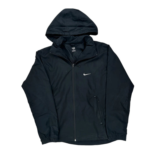 Nike Jacket - Large Black Polyester