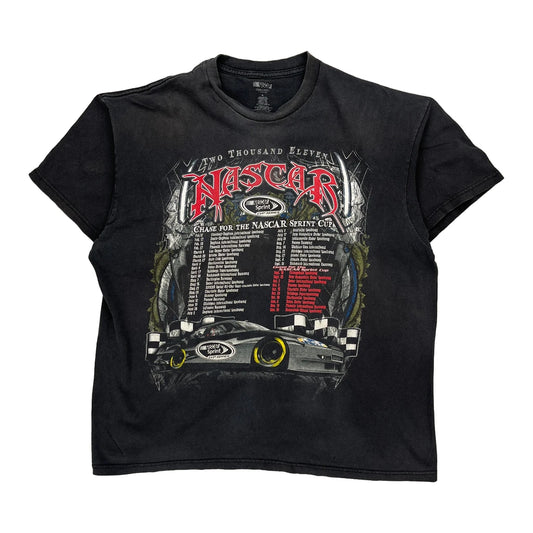 Nascar Nascar T-Shirt - Large Black Cotton