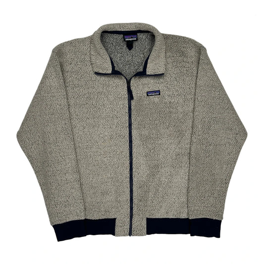 Patagonia Fleece Jacket - XL Grey Polyester
