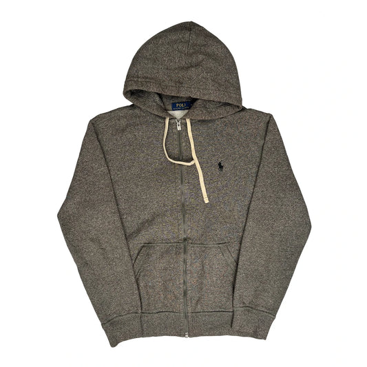 Polo By Ralph Lauren Hoodie - Medium Grey Cotton Blend