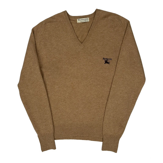 Vintage Burberry Jumper - Medium Beige Wool