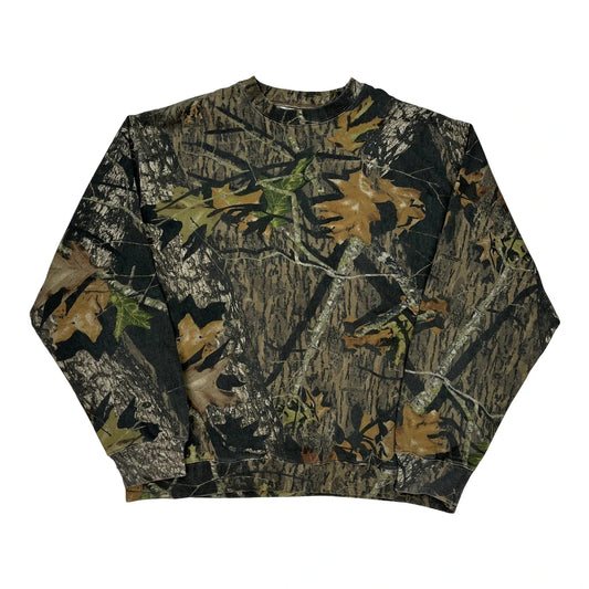Fieldmaster Camo Sweatshirt - XL Camo Cotton Blend