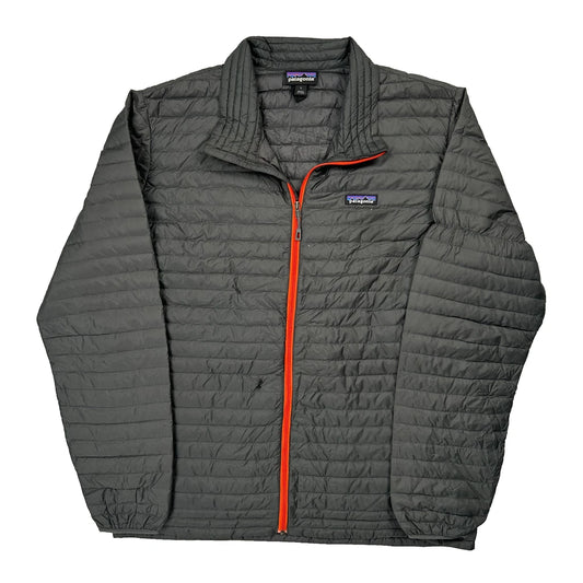 Vintage Patagonia Puffer - Large Grey Polyester