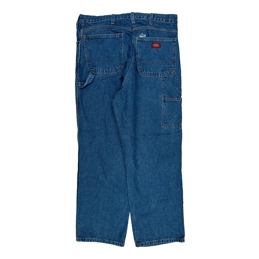 Dickies Carpenter Jeans - 38W 30L Blue Cotton
