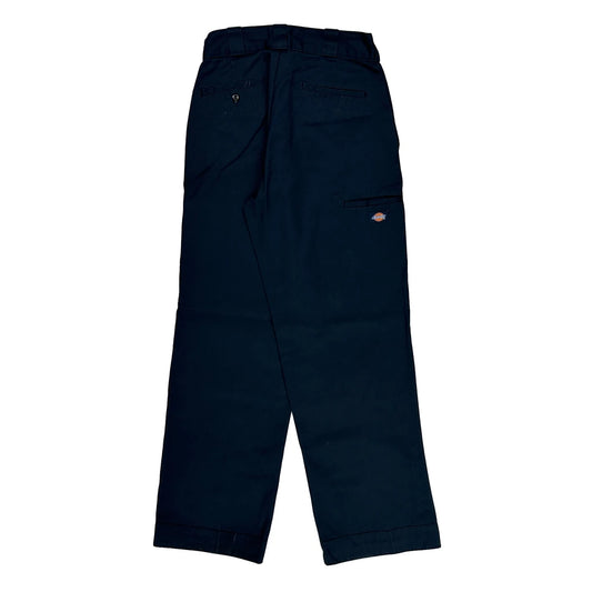 Dickies Cargo Trousers - 30W 30L Navy Cotton Blend