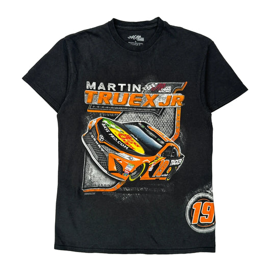 Martin Truex Jr. Joe Gibbs Nascar T-Shirt - Medium Black Cotton