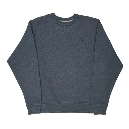 Champion Sweatshirt - XL Grey Cotton Blend
