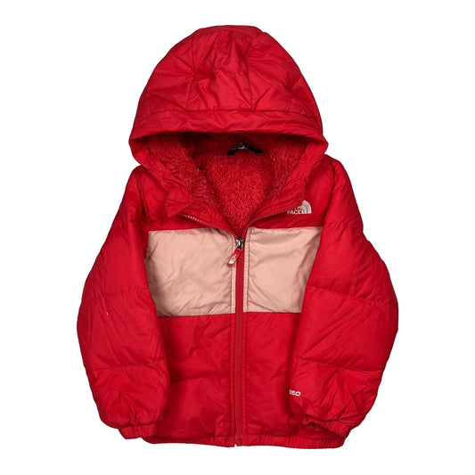 Age 4 The North Face Puffer - 2XS Red Polyester