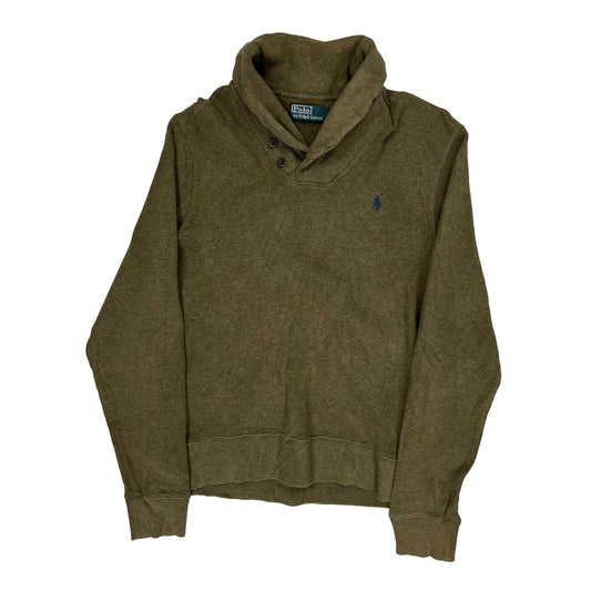 Polo By Ralph Lauren Jumper - Small Brown Cotton