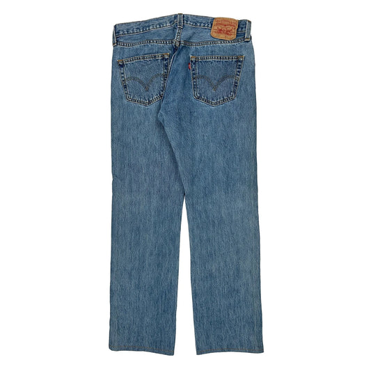 501 Levis Jeans - 34W 32L Blue Cotton