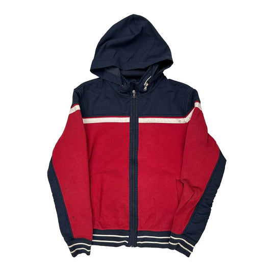 Tommy Hilfiger Striped Jacket - Medium Navy Cotton