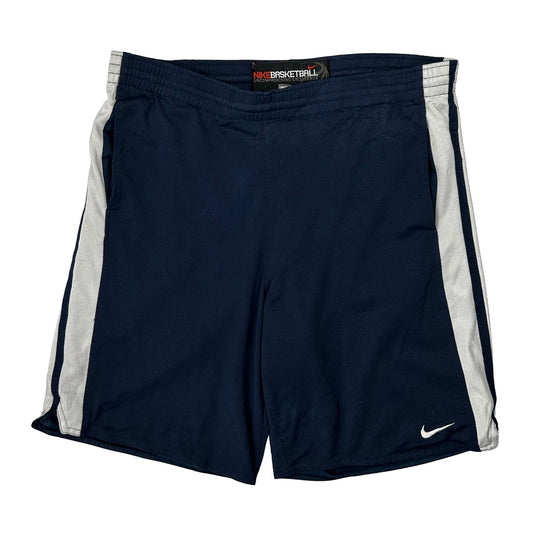 Vintage Nike Basketball Nike Sport Shorts - XL Navy Polyester