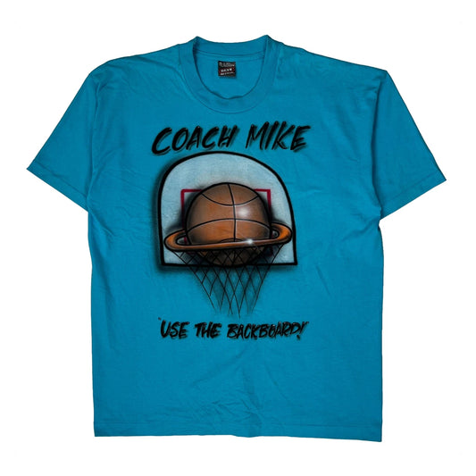 Fountain Valley Hornets Ymca 96-97 Fruit Of The Loom Graphic T-Shirt - XL Blue Cotton Blend