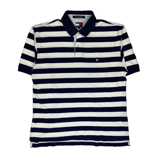 Tommy Hilfiger Polo Shirt - XL Navy Cotton