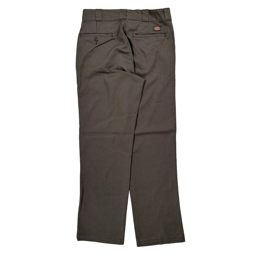 Vintage Dickies Trousers - 30W 31L Brown Cotton Blend