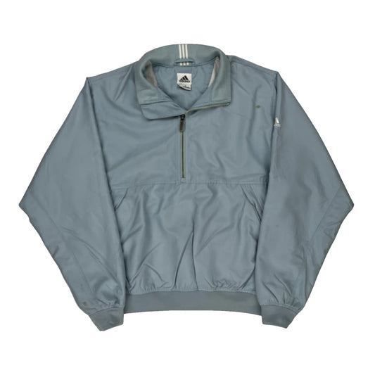 Adidas Jacket - Large Grey Polyester