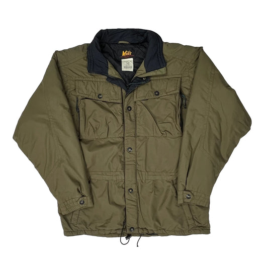 Rei Jacket - XL Khaki Nylon