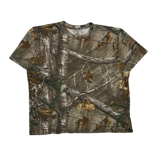 Vintage Realtree T-Shirt - XL Camo Cotton