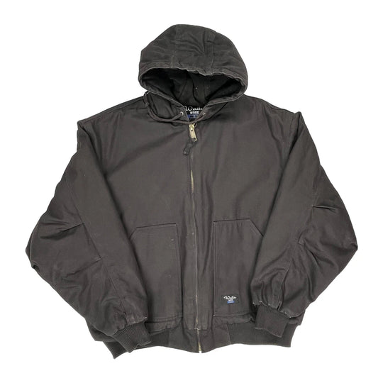 Unbranded Bomber Jacket - XL Black Cotton