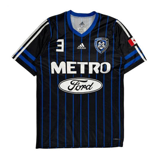 Coquitlam Metro-Ford Soccer Club Adidas Football Shirt - Small Blue Polyester
