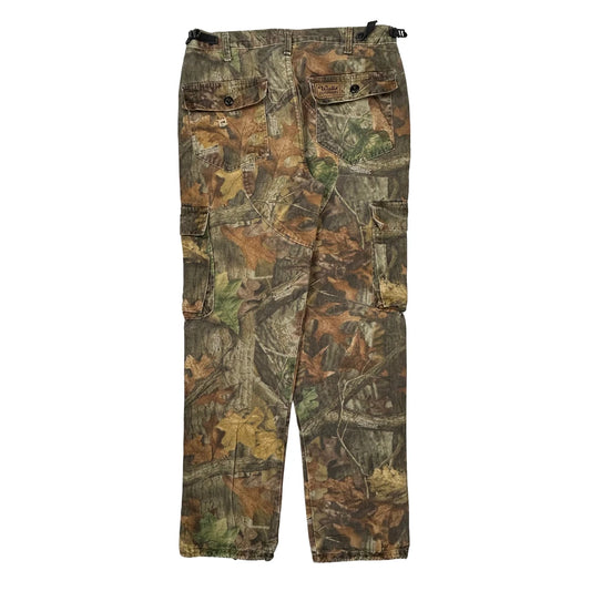 Vintage Unbranded Cargo Trousers - 34W 33L Camo Cotton