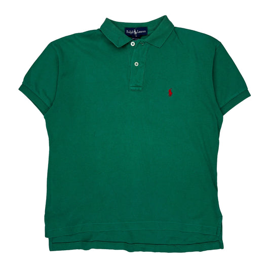 Ralph Lauren Polo Shirt - Small Green Cotton