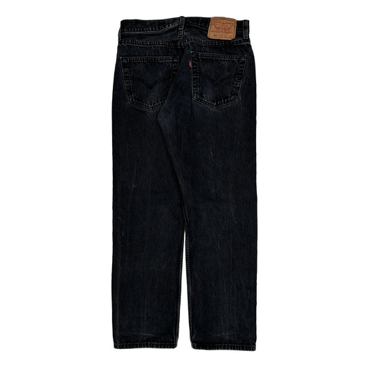 Made In Canada Levis 501 Jeans - 30W 28L Black Cotton