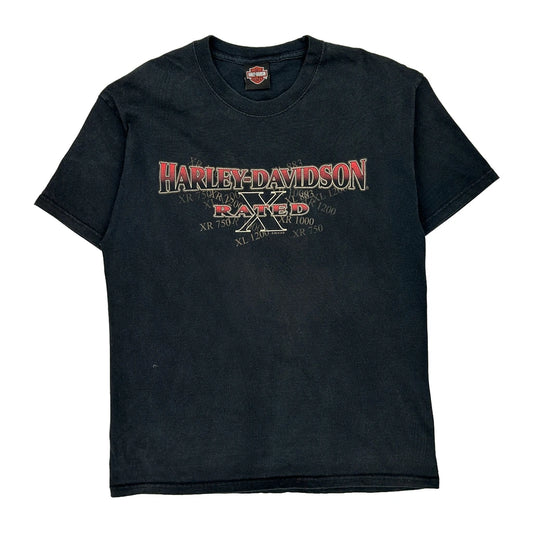 Kosco H-D Harley Davidson Graphic T-Shirt - Large Black Cotton