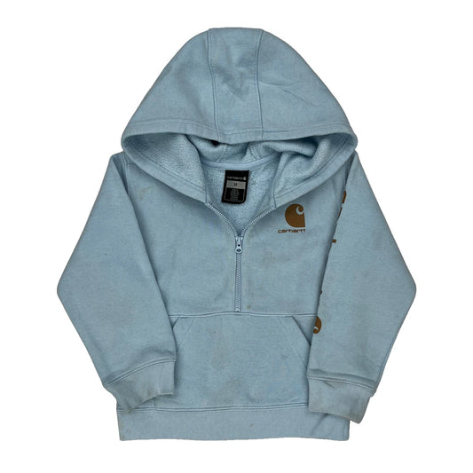 Age 3 Carhartt Hoodie - 2XS Blue Cotton