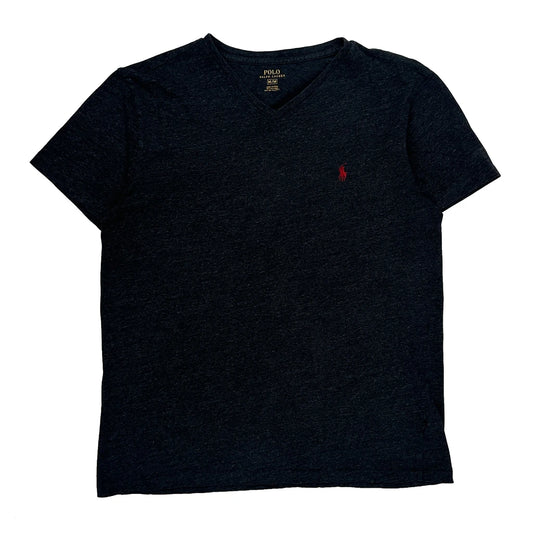 Vintage Polo By Ralph Lauren T-Shirt - Medium Black Cotton