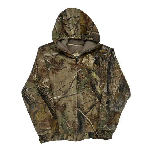 Vintage Gander Jacket - Large Camo Cotton Blend