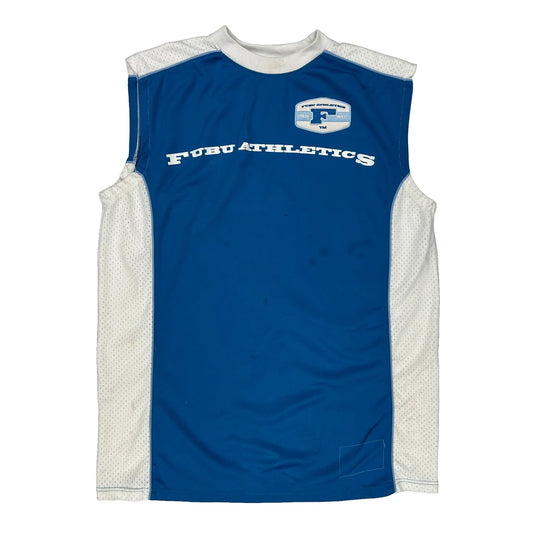 Athletics Fubu Jersey - XL Blue Polyester