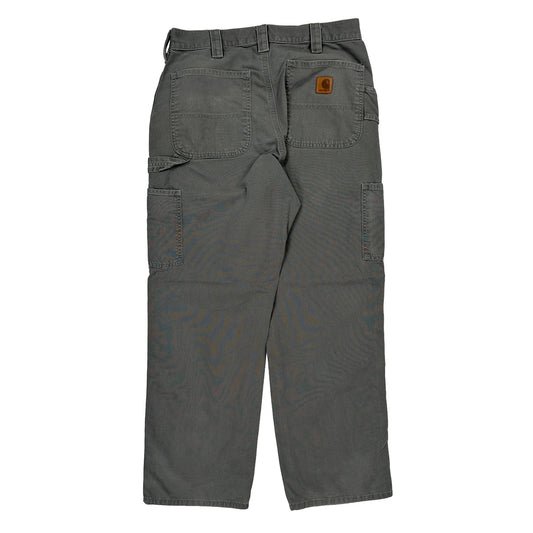 Carhartt Carpenter Trousers - 31W 30L Grey Cotton