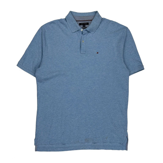 Tommy Hilfiger Polo Shirt - XL Blue Cotton