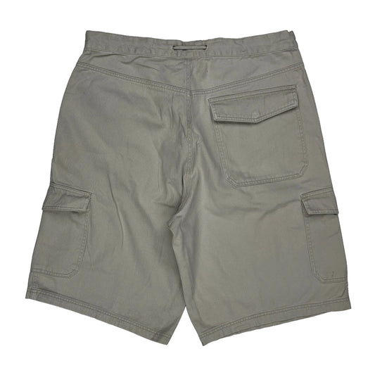 Tommy Jeans Fatigue Cargo Shorts - 35W 9L Grey Cotton