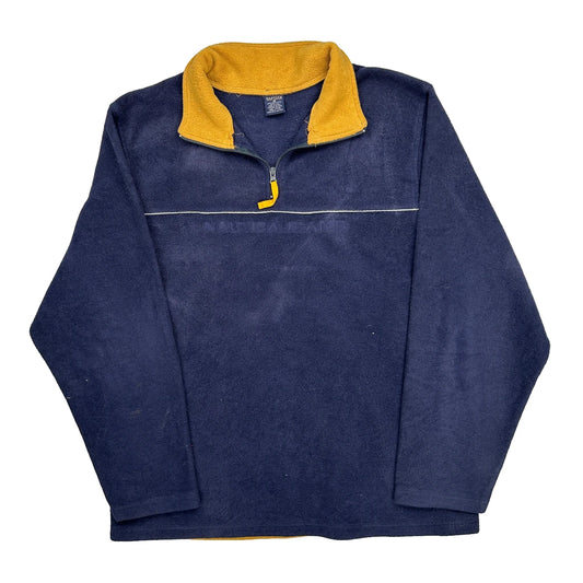 Nautica Spellout Fleece - 2XL Yellow Polyester