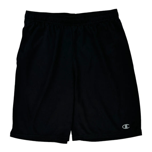 Champion Sport Shorts - Large Black Polyester