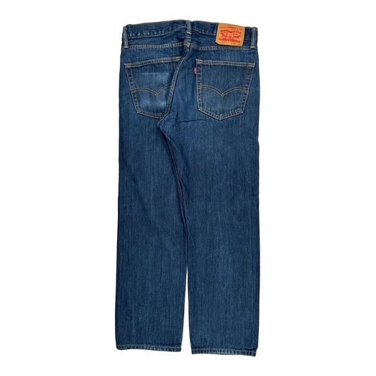 505 Levis Jeans - 32W 30L Blue Denim
