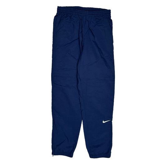 Vintage Swoosh Logo Nike Tracksuit - Small Blue Polyester