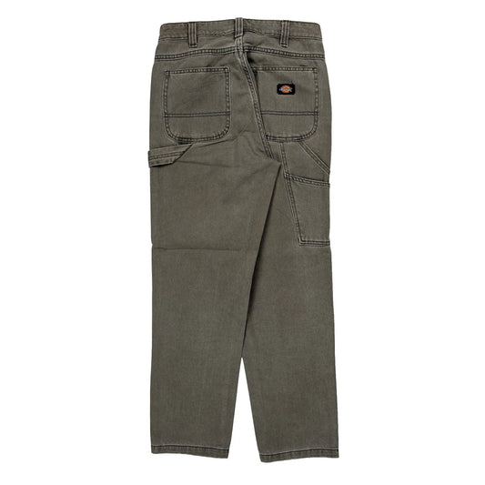 Vintage Dickies Carpenter Trousers - 27W 29L Grey Cotton