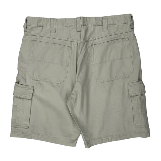 Wrangler Cargo Shorts - 36W 8L Beige Cotton